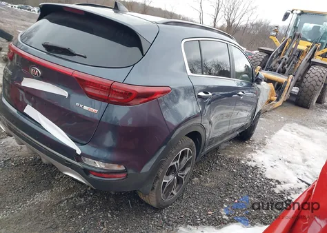 2020 Kia Sportage Sx Turbo z USA, uszkodzony, nr VIN KNDPRCA62L7632373